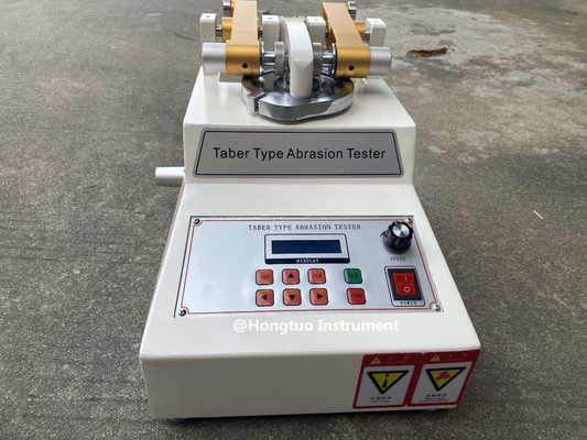 타버 가열 테스트 ASTM D3884 실험실 타버 가열 기계 유리