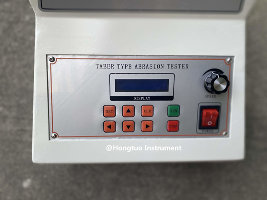 타버 굴착 검사기 ASTM D7255 가죽 회전 굴착기 착용 테스트