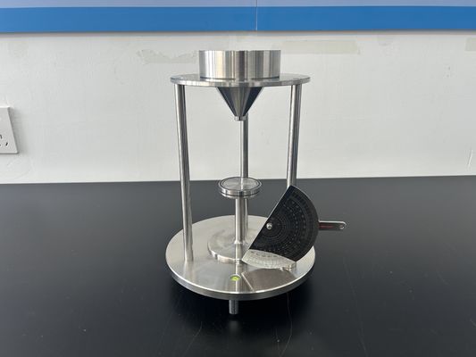 Powder Repose Angle Measuring Powder Flow Tester / Powder Liquidity Analyzer