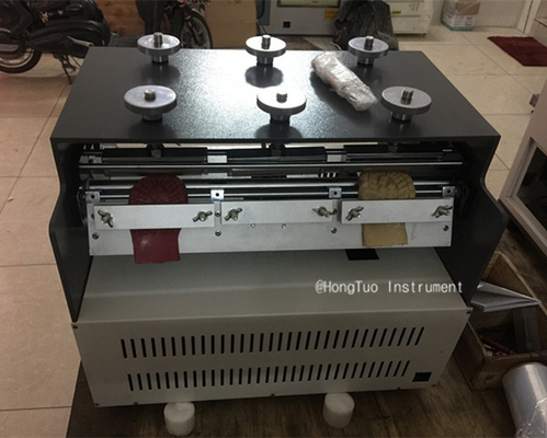 ASTM D1052 플라스틱 테스트 머신 로스 신발 발자루 굽기 저항 검사기