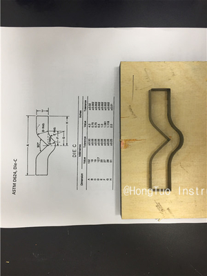 Pneumatic 프레스 플라스틱 고무 썰기, 다이 절단 기계 효과 높이는 100mm