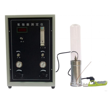 0.4 측정 정확성 산소 지수 검사 기계 ASTM D2863 케이블용