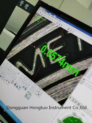 PCB 예비 부품 측정 비디오 측정 기계 유리 테이블 크기 230 * 130mm