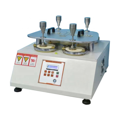 신발 직물 테스트 장비 4 개의 머리로 Martindale Abrasion And Pilling Tester