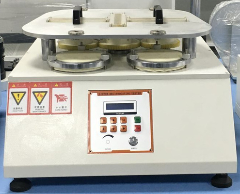 신발 직물 테스트 장비 4 개의 머리로 Martindale Abrasion And Pilling Tester