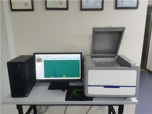 기계 XRF 분광계 0.01% 정확도를 시험하는 SDD 타입 XRF 분석기 뉴 골드