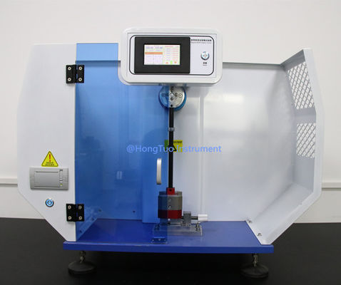 220V 플라스틱 테스트 머신 / PLC 임팩트 강도 테스트 장비 Izod 및 Charpy HT-50D-CM